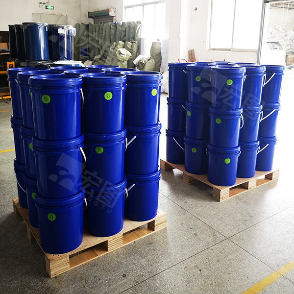 加成型環保模具硅膠B膠藍桶